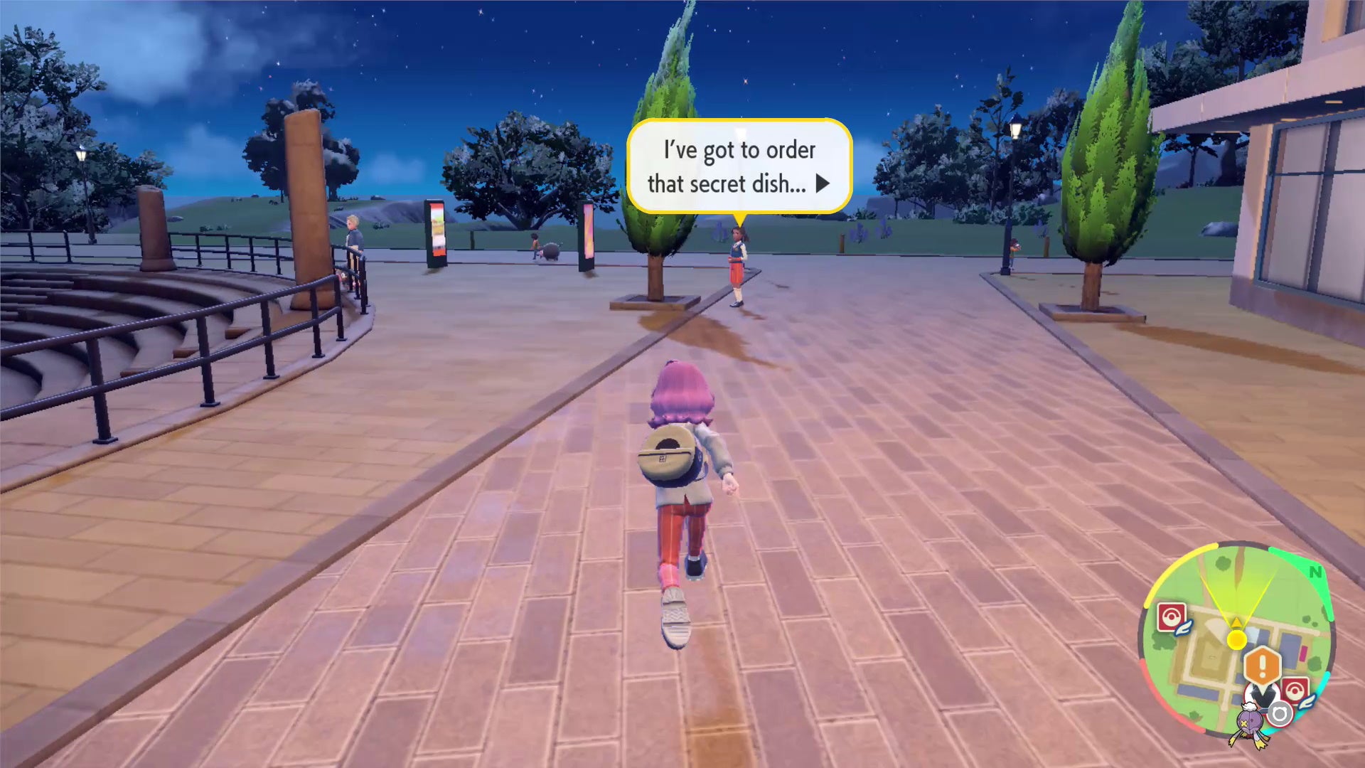 Pok mon Scarlet and Violet Medali Normal Gym test  secret menu item solution and how to beat Leader Larry - 18