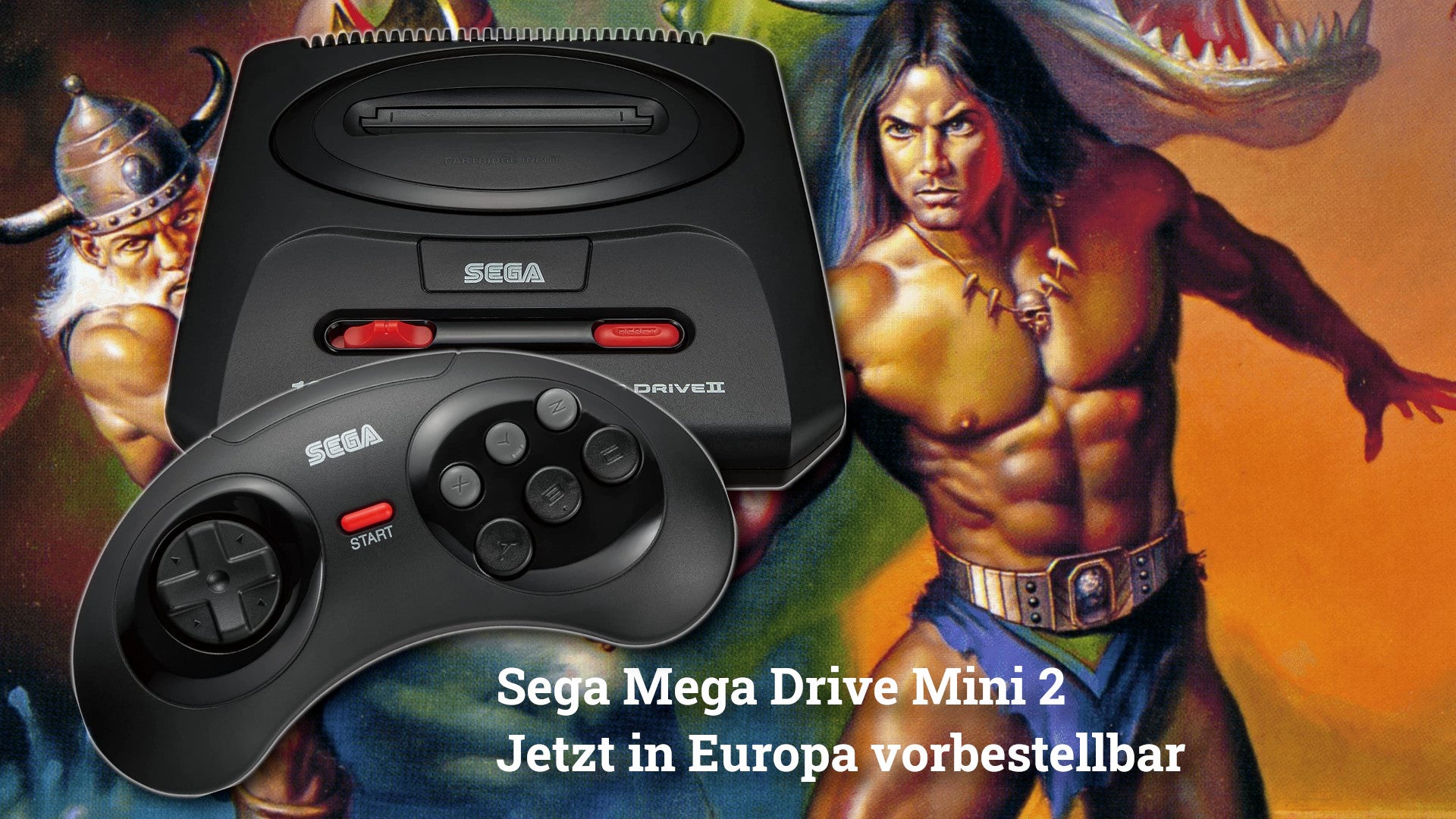 Sega Mega Drive Mini 2 Vorbestellbar: 61 Spiele Auf Der Retro-Konsole ...