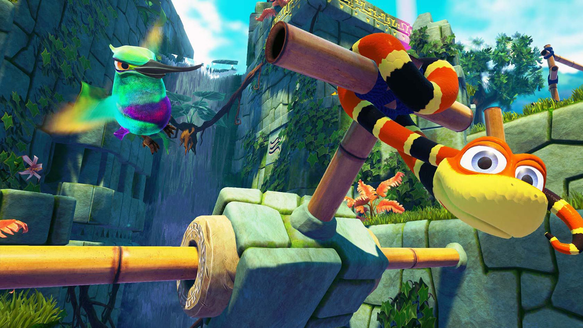 Image for Snake Pass: Complete Tech Analysis + Xbox One vs Switch/PS4/PC Comparison