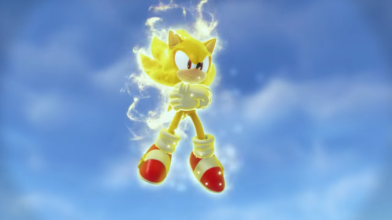 Here's a first look at Super Sonic in Sonic Frontiers Pledge Times