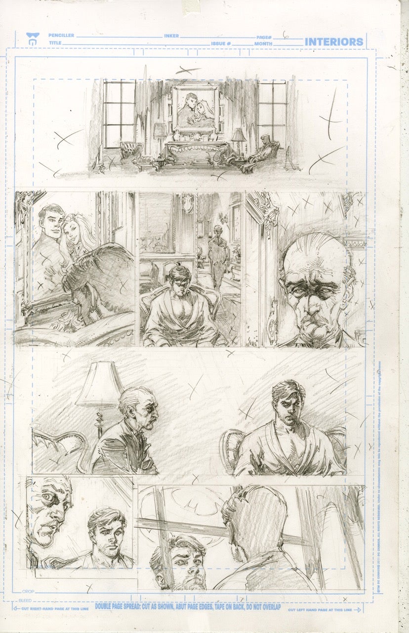 Batman Spawn #1 interior page