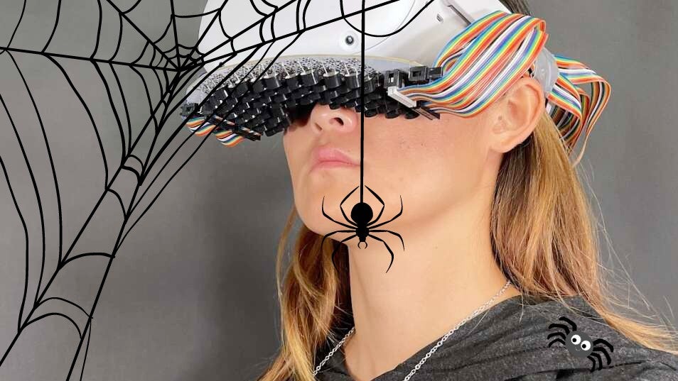 New VR tech simulates the feeling of spiders crawling over your lips - Vimarsana News