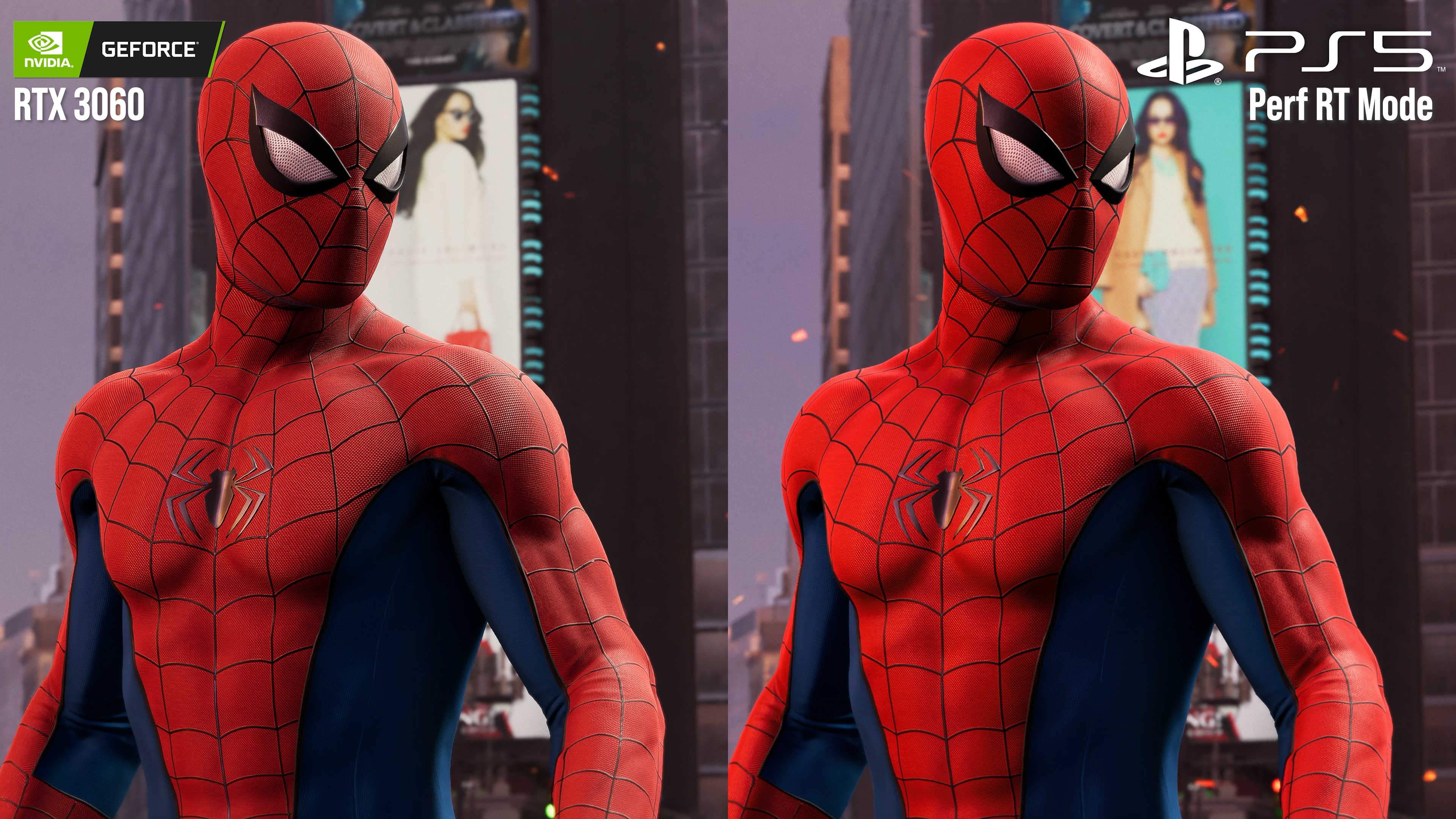 Image for Bonus Materials: Marvel's Spider-Man RTX 3060 DLSS vs PS5 IGTI