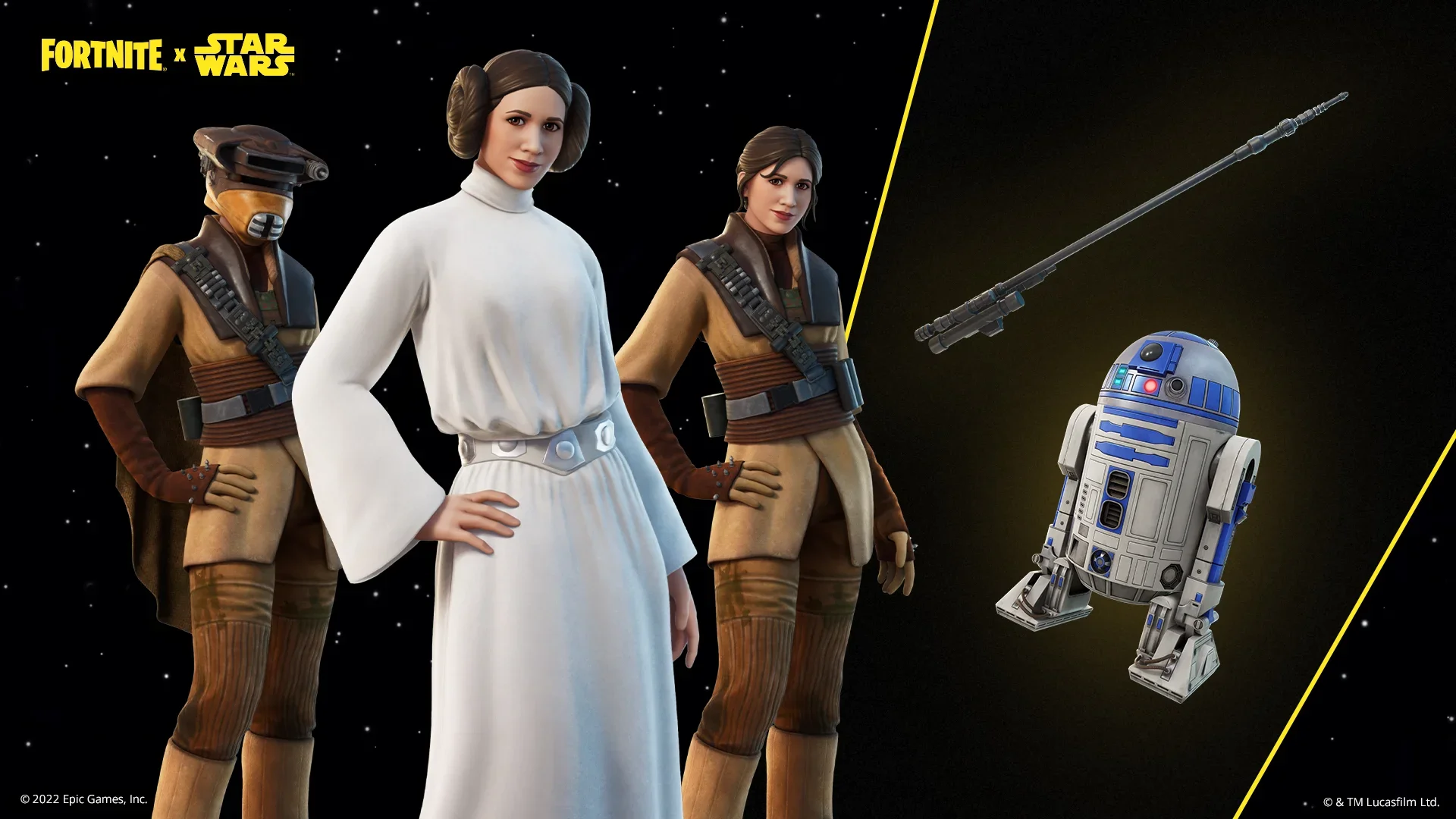 Leia Organa In Fortnite.