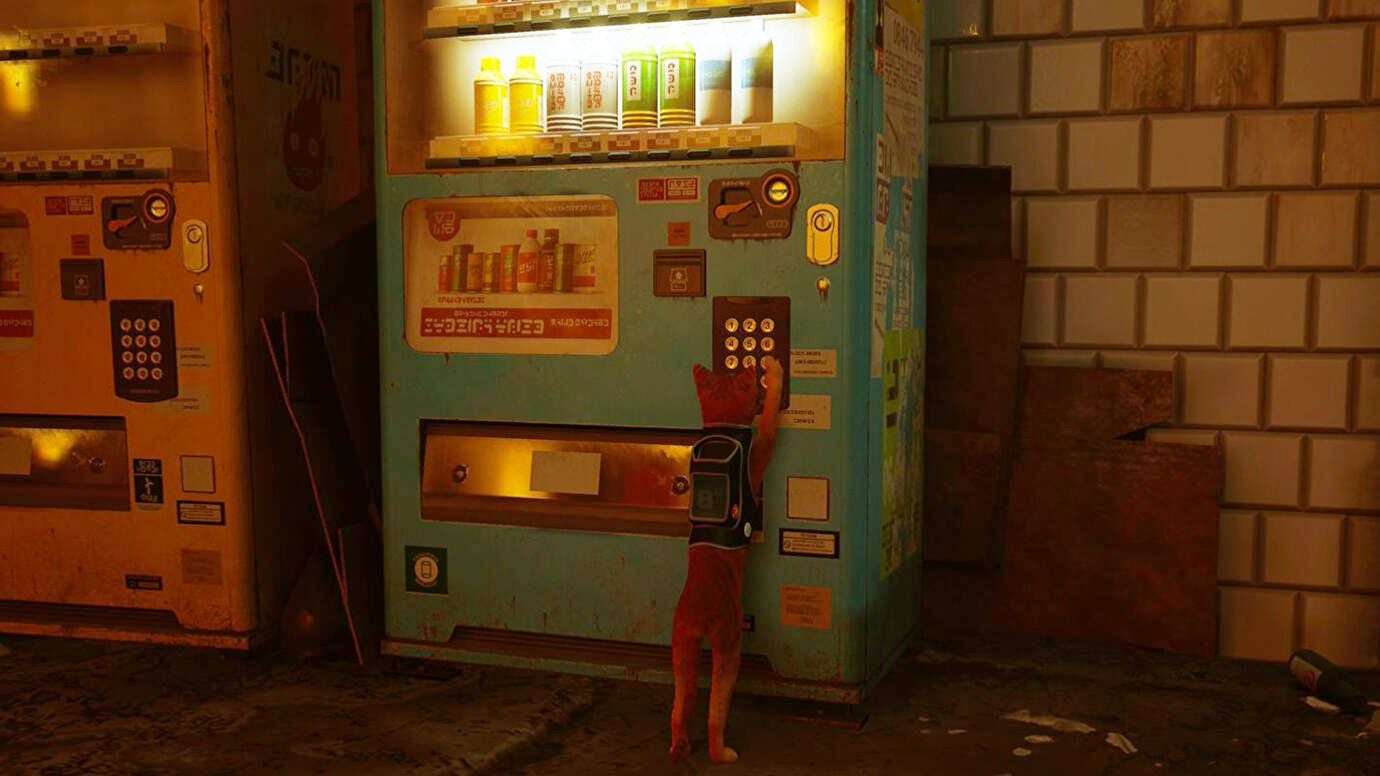 Immagine di Stray, la posizione delle bevande energetiche e dove trovare i distributori automatici