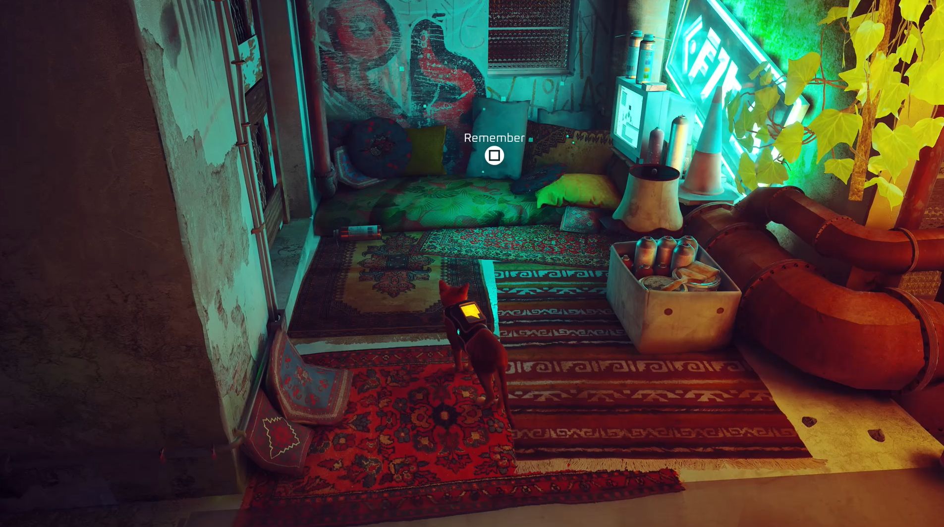 All Stray memories  including every Slums  Sewers and Midtown memory location - 10