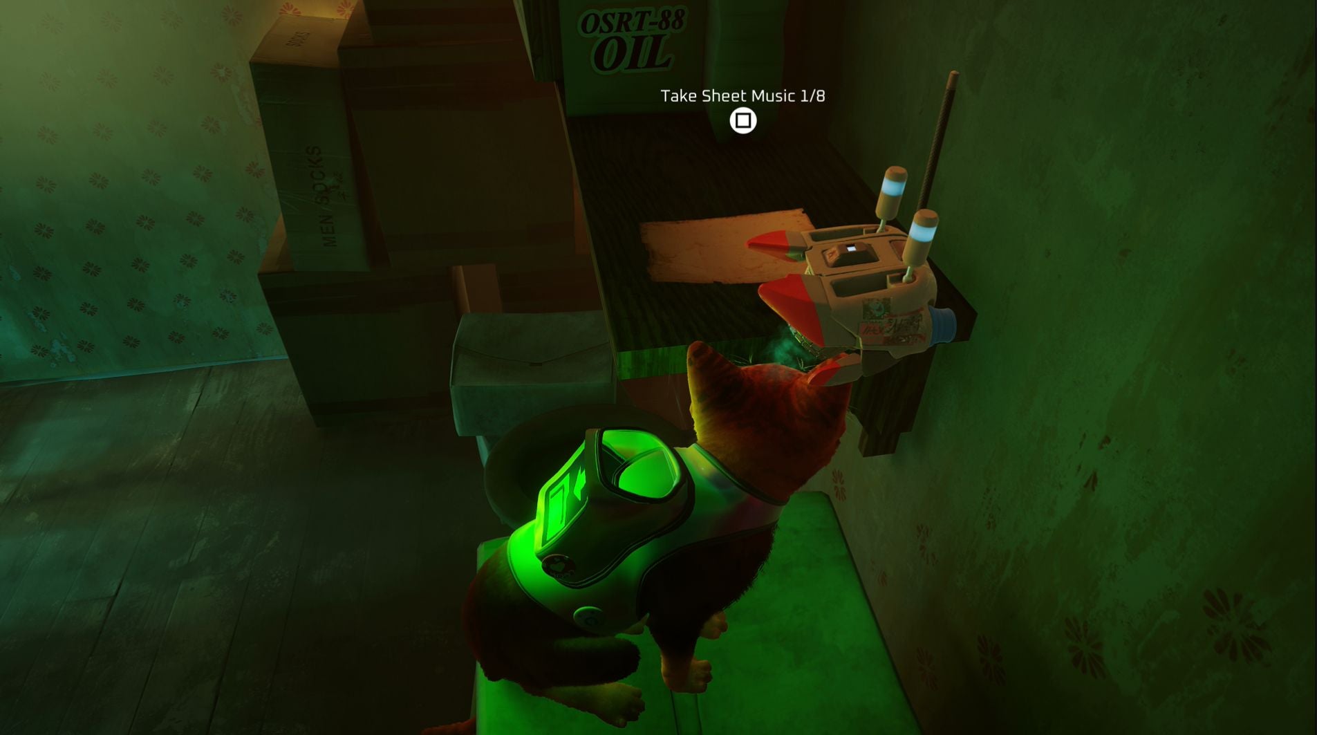 Stray music sheet locations - 96