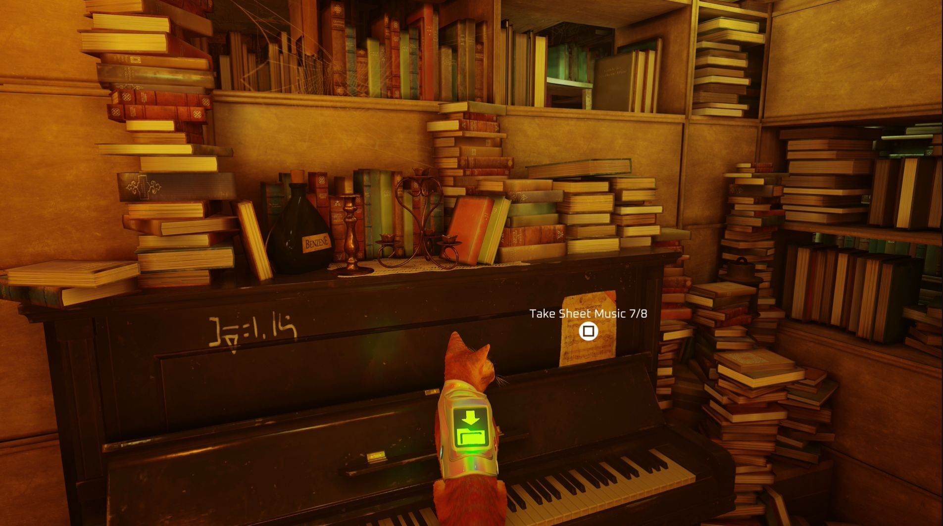 Stray music sheet locations - 44