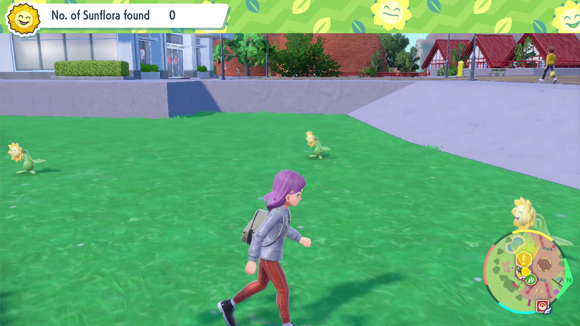 Pok mon Scarlet and Violet Artazon Gym  including how to beat Grass Gym Leader Brassius and Sunflora locations - 33