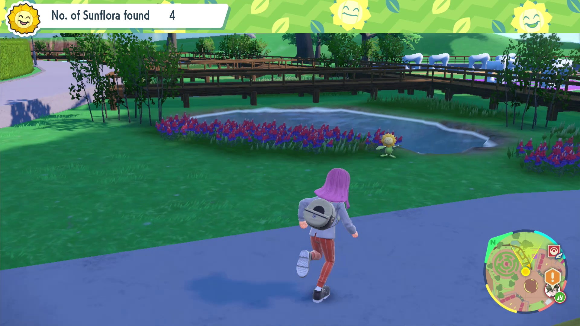 Pok mon Scarlet and Violet Artazon Gym  including how to beat Grass Gym Leader Brassius and Sunflora locations - 80