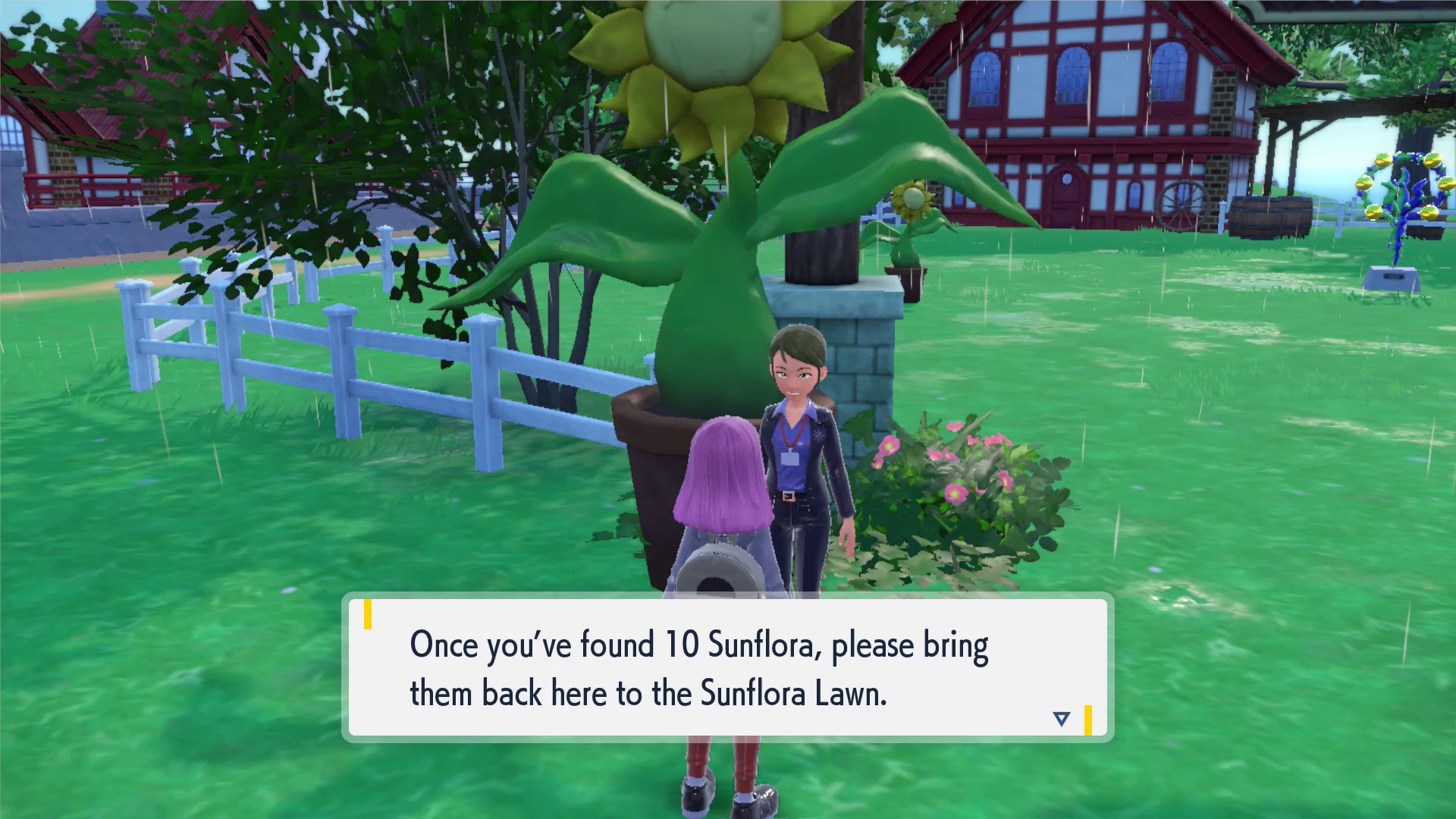 Pok mon Scarlet and Violet Artazon Gym  including how to beat Grass Gym Leader Brassius and Sunflora locations - 11