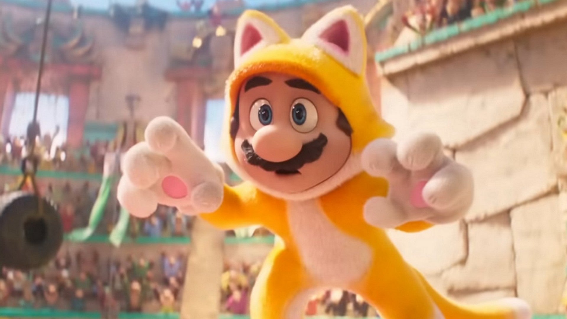 Super Mario Bros Film: Neuer Clip zeigt beliebtes Mario-Outfit.