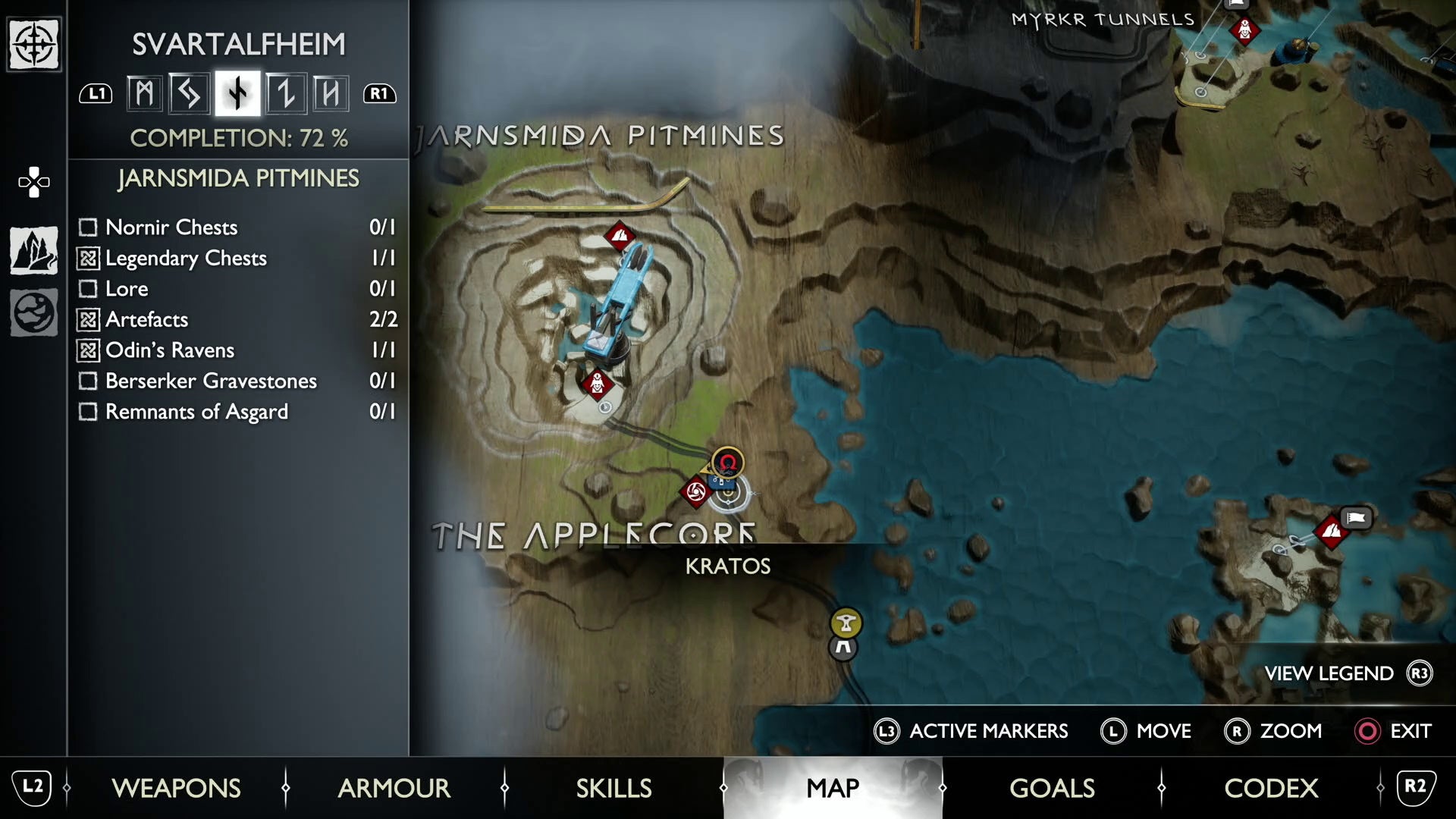 God of War Ragnar k Nornir chest locations and puzzle solutions - 80