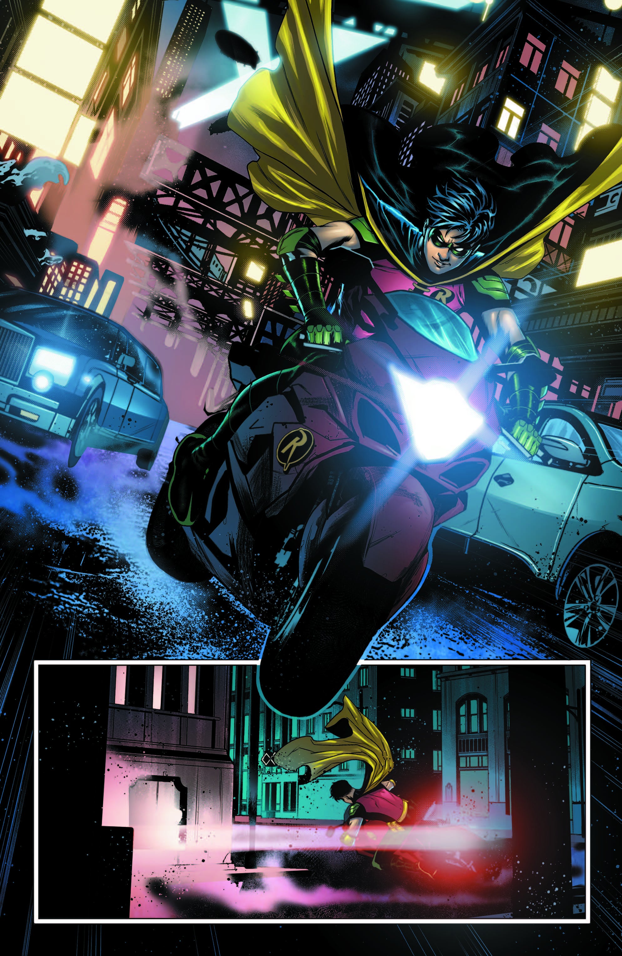Titans United: Bloodpact #1 unlettered preview