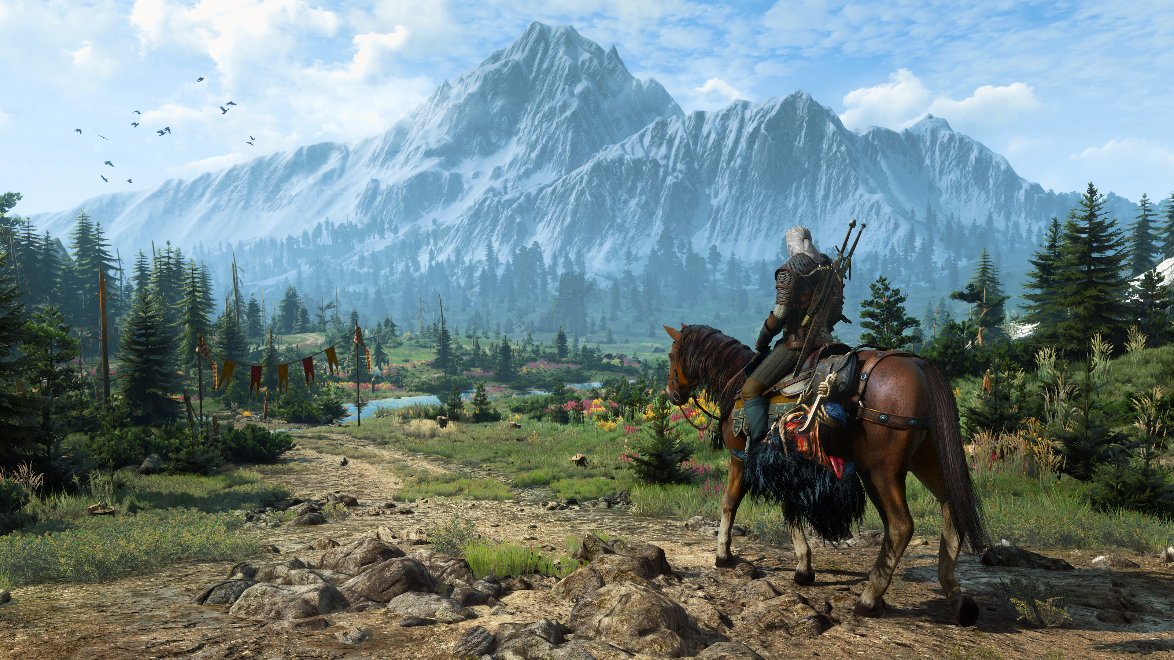 Geralt on Horse, TW3NG