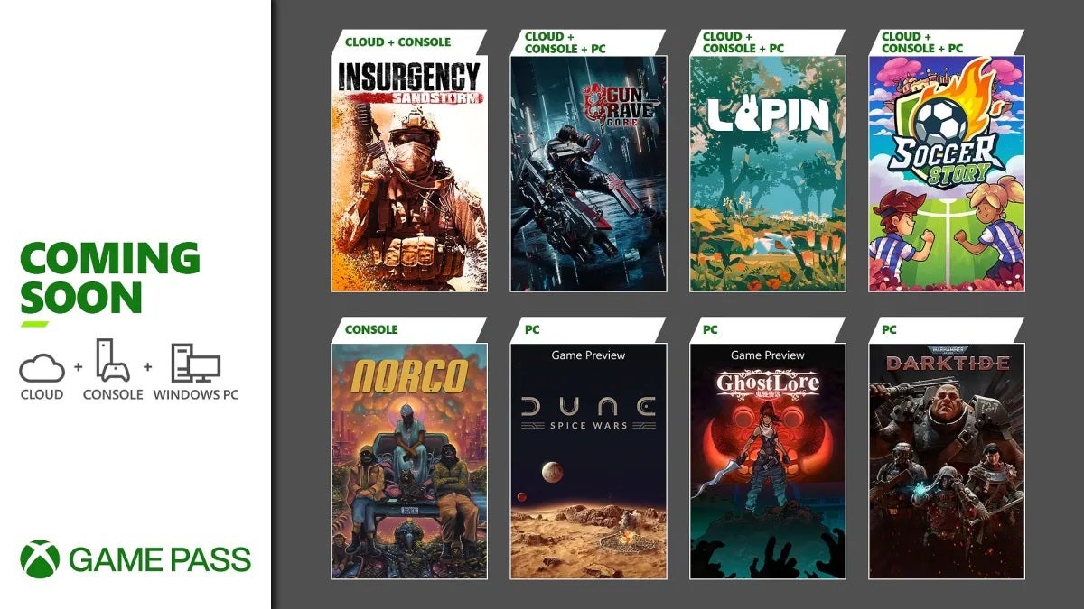 Here's what's coming to Xbox Game Pass in November | Eurogamer.net