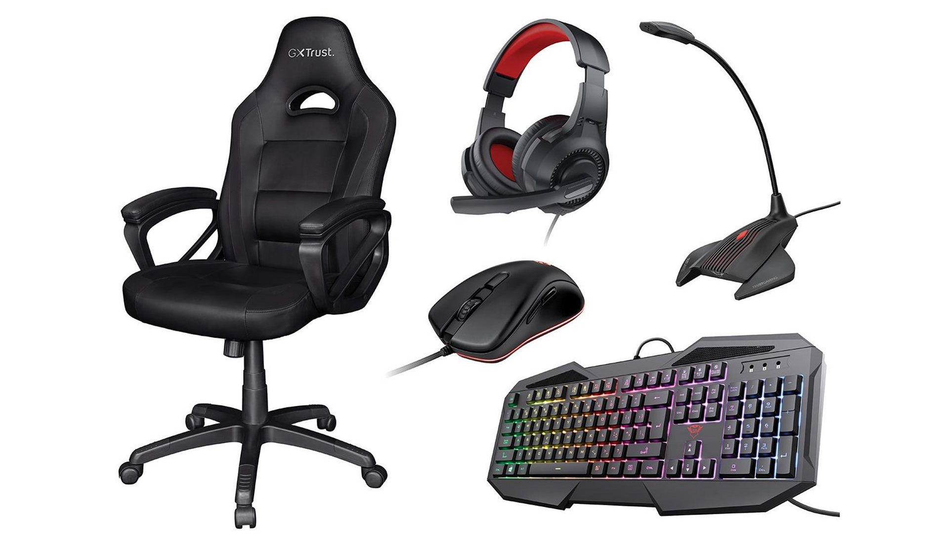 gaming pc accessories bundle