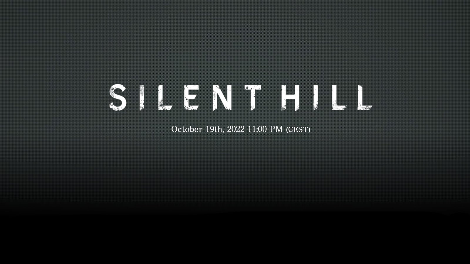 Image of the Silent Hill teaser site.