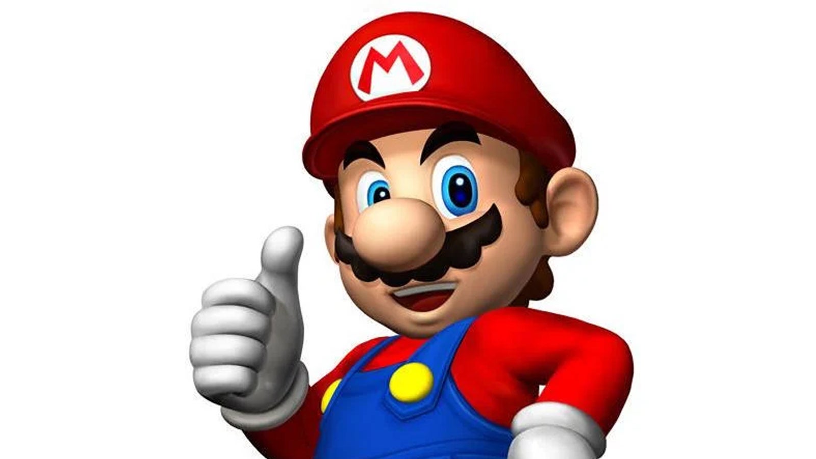 Mario gives a thumbs up.
