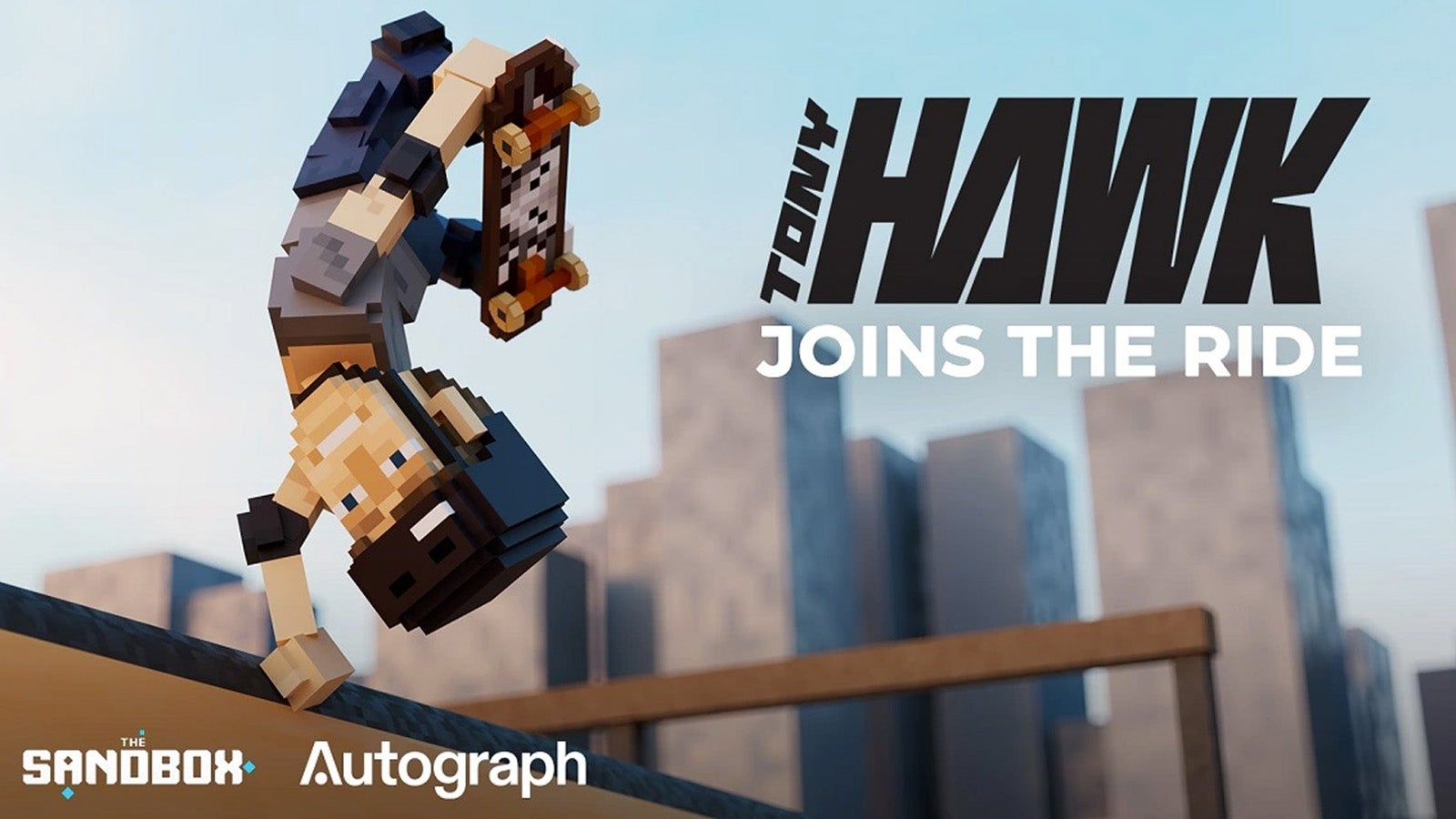 Tony Hawk anuncia “o maior parque de skate do metaverso”