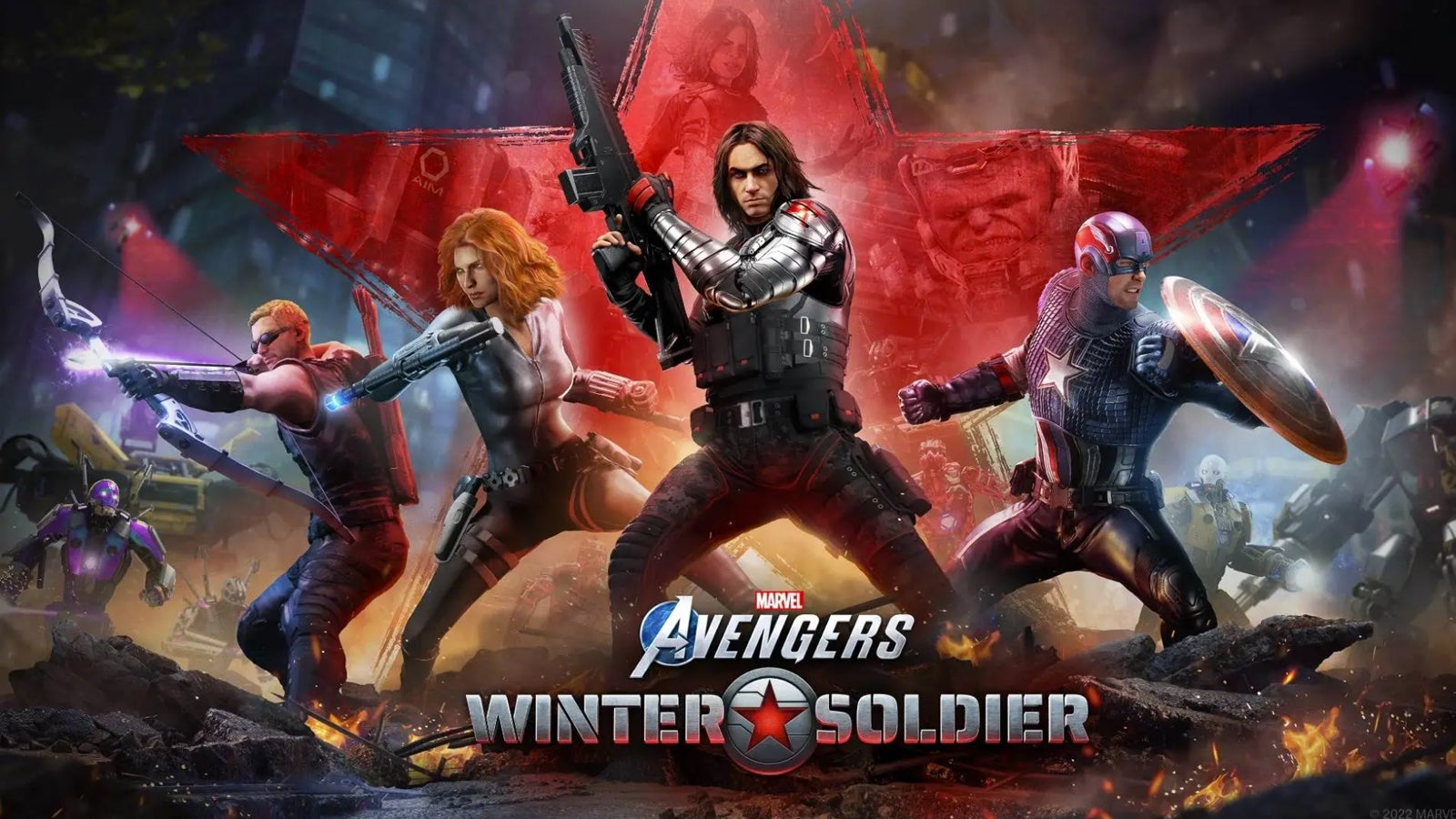 Marvel's Avengers Winter Soldier.