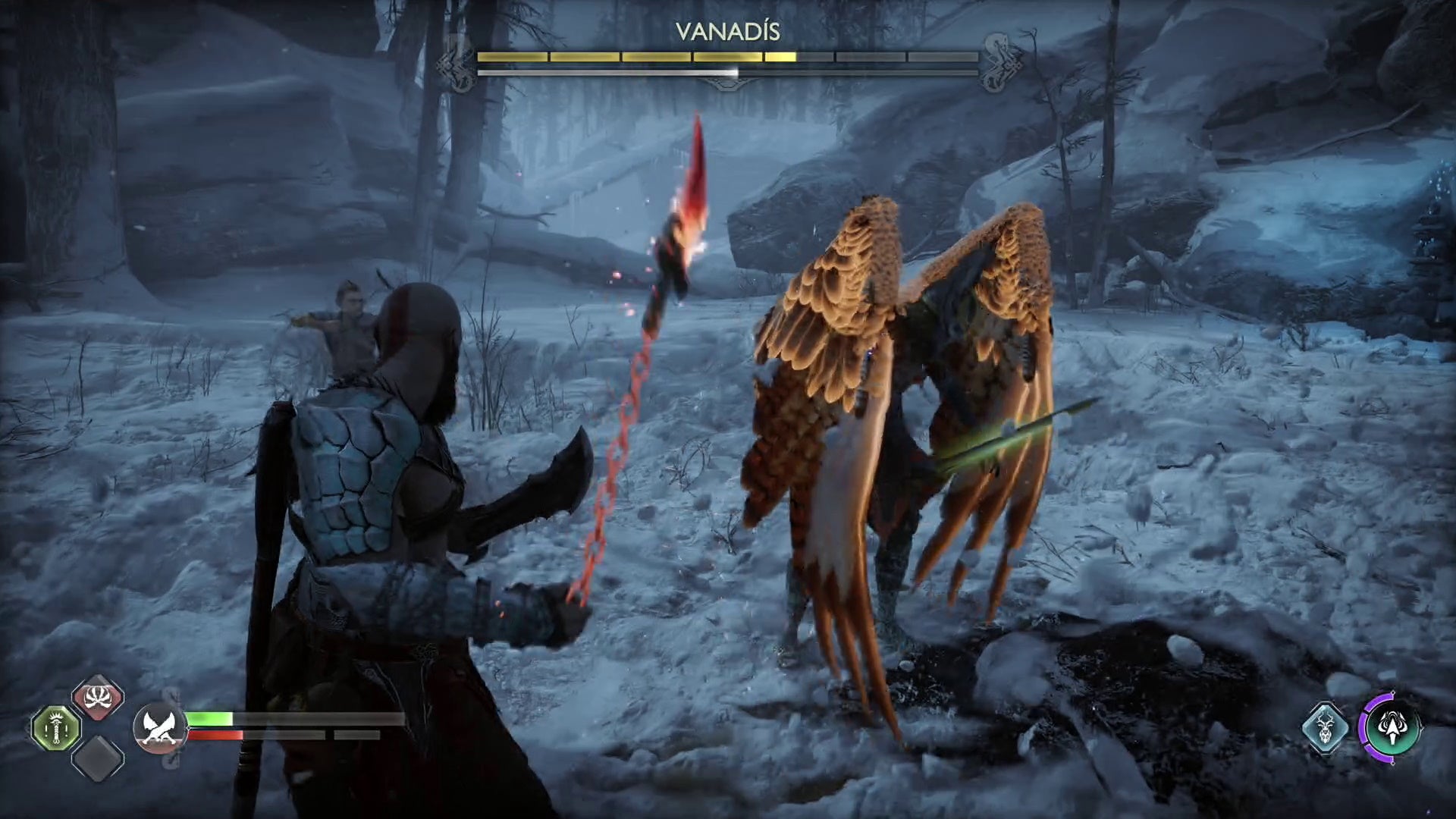How to beat Vanadis Valkyrie boss fight in God of War Ragnar k - 5