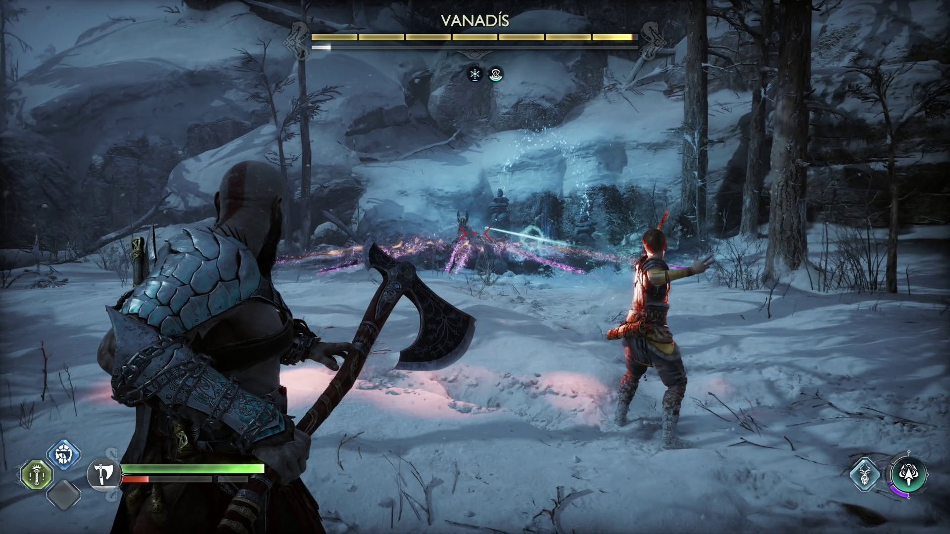 How to beat Vanadis Valkyrie boss fight in God of War Ragnar k - 3