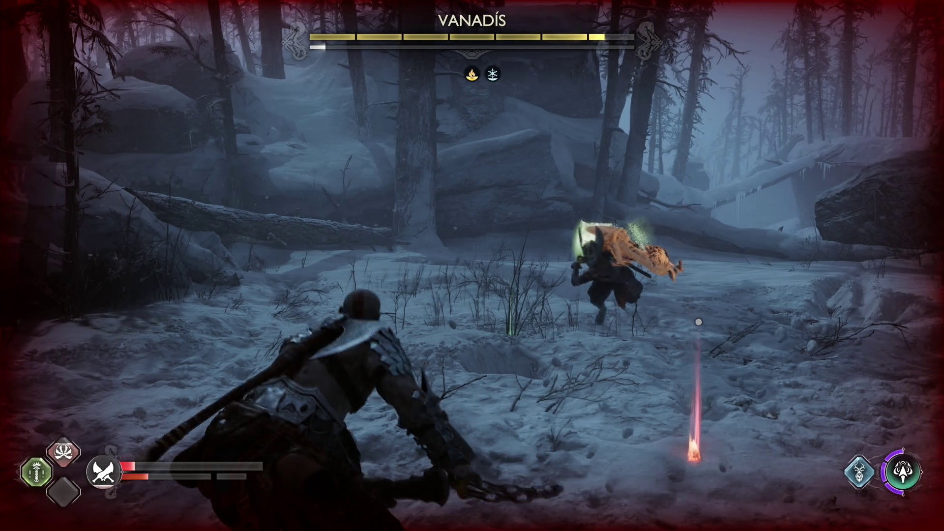 How to beat Vanadis Valkyrie boss fight in God of War Ragnar k - 50