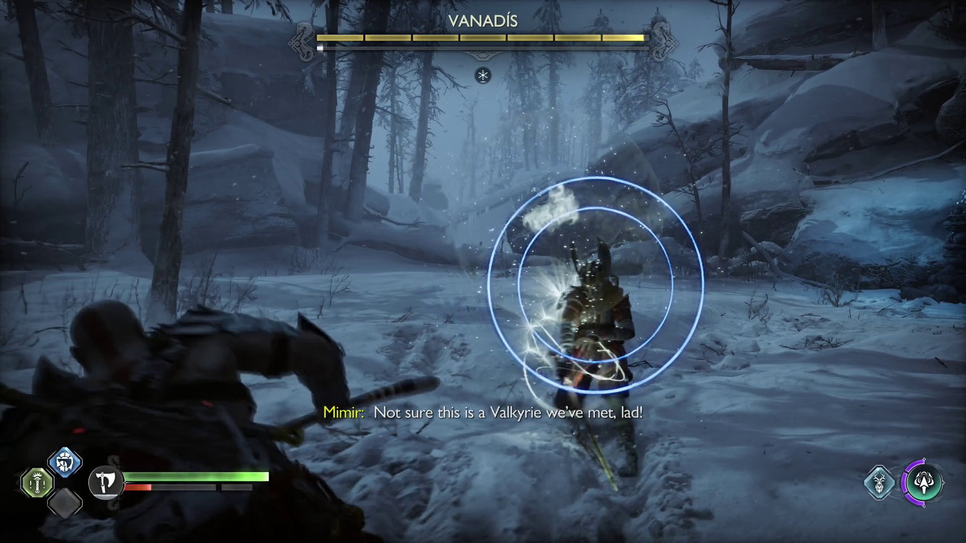 How to beat Vanadis Valkyrie boss fight in God of War Ragnar k - 75