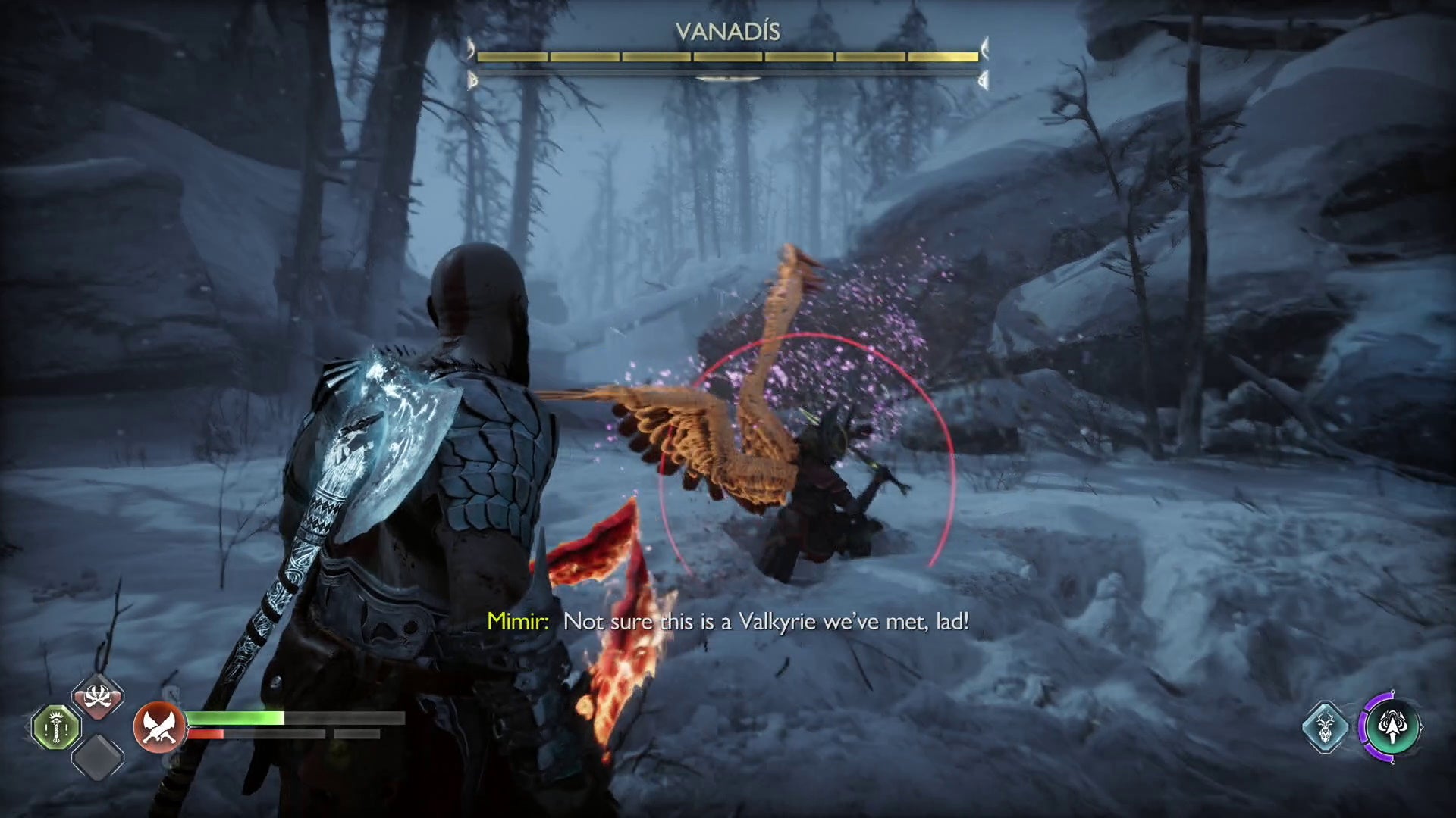 How to beat Vanadis Valkyrie boss fight in God of War Ragnar k - 59