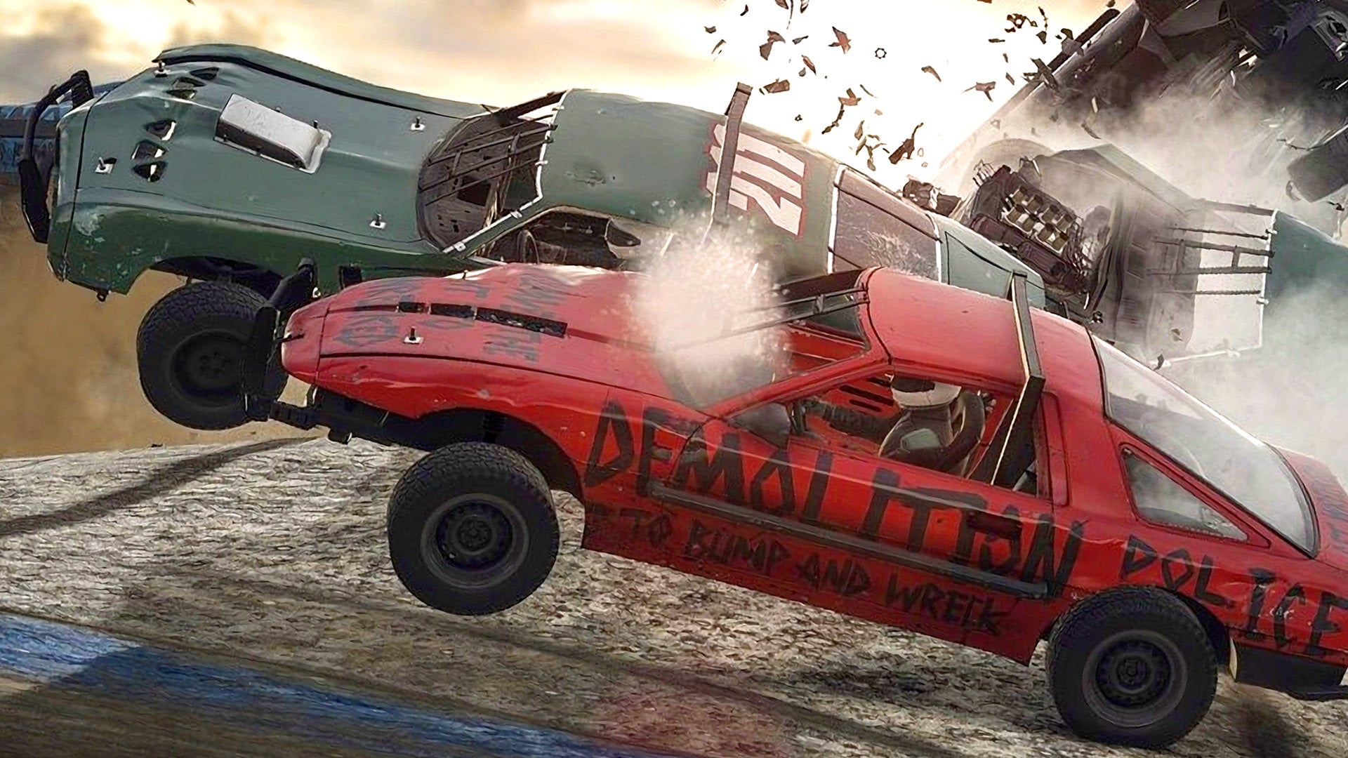 Image for Wreckfest's Switch port impresses - even against PS5 and Xbox Series X