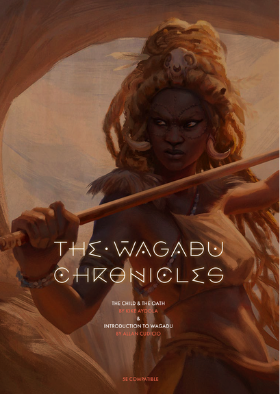 The cover for The Wagadu Chronicles lore book