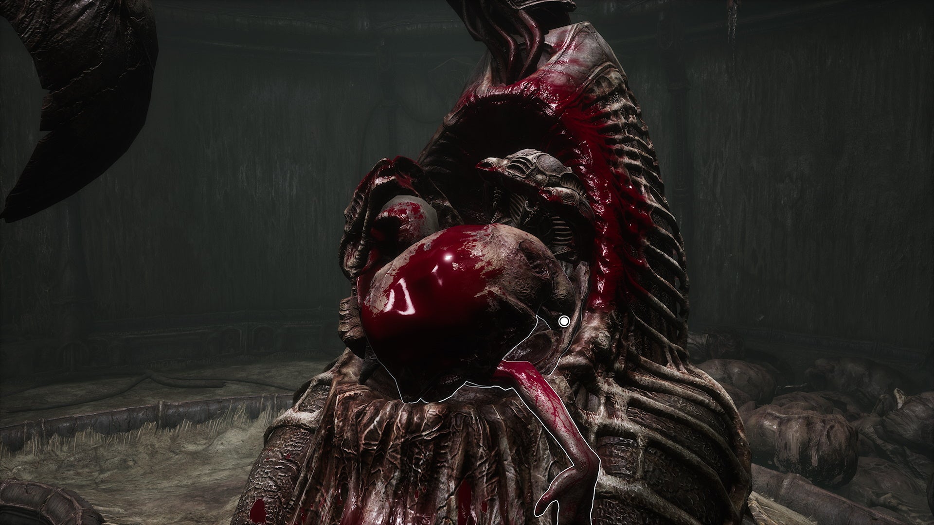 Scorn egg puzzle solution to open main door in Act 1 - 60