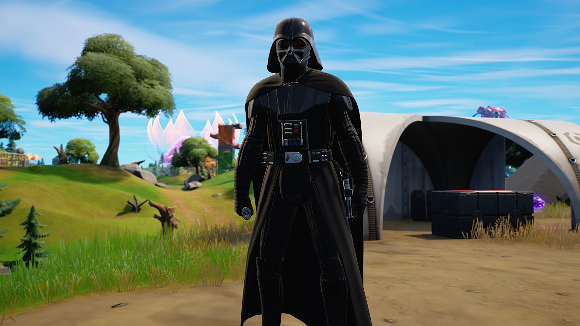Imagen para Fortnite - Encontrar armas de Star Wars y dónde está Darth Vader en la isla de Fortnite