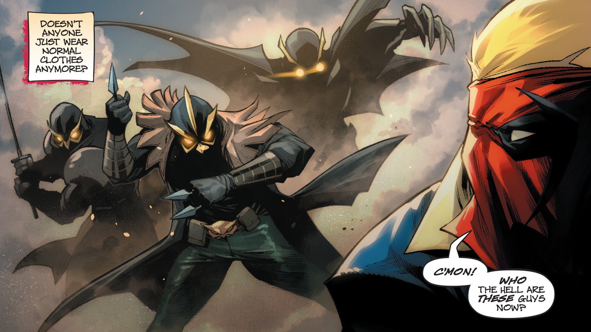 The Court of Owls attack Grifter