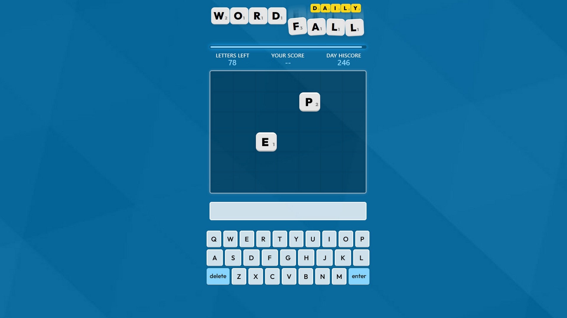WordFall kreuzt Scrabble mit Tetris und ihr könnt es kostenlos spielen