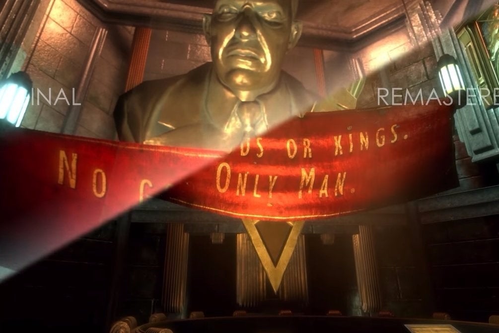 Image for A quick look at the beginning of BioShock, original compared to remastered