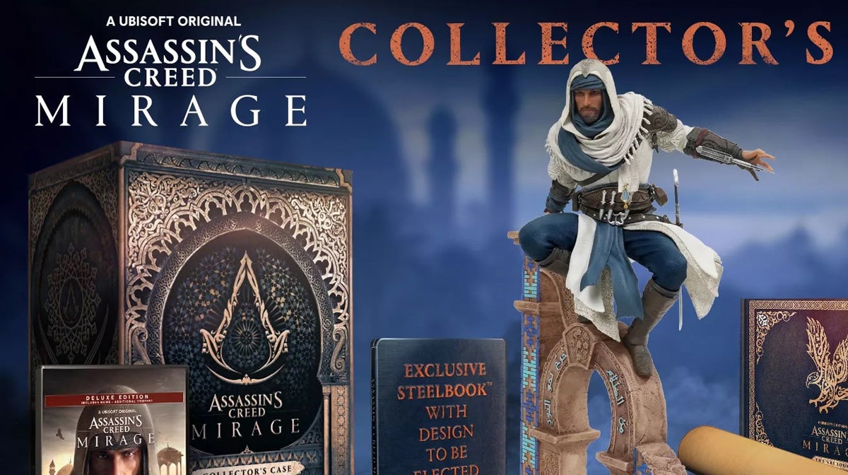 Obrazki dla Kolekcjonerka Assassin's Creed Mirage ze statuetką Basima. Znamy cenę