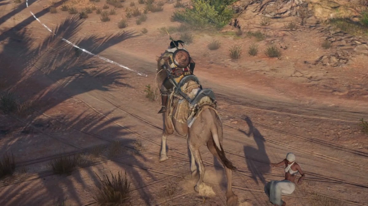 Obrazki dla Assassin's Creed Origins - podążanie drogą, autonawigacja