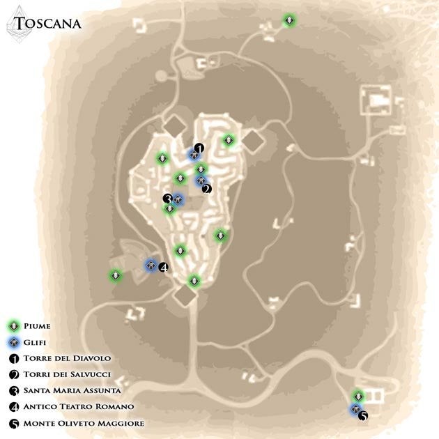 Assassin's Creed II - Tutte le Mappe e i Collezionabili 