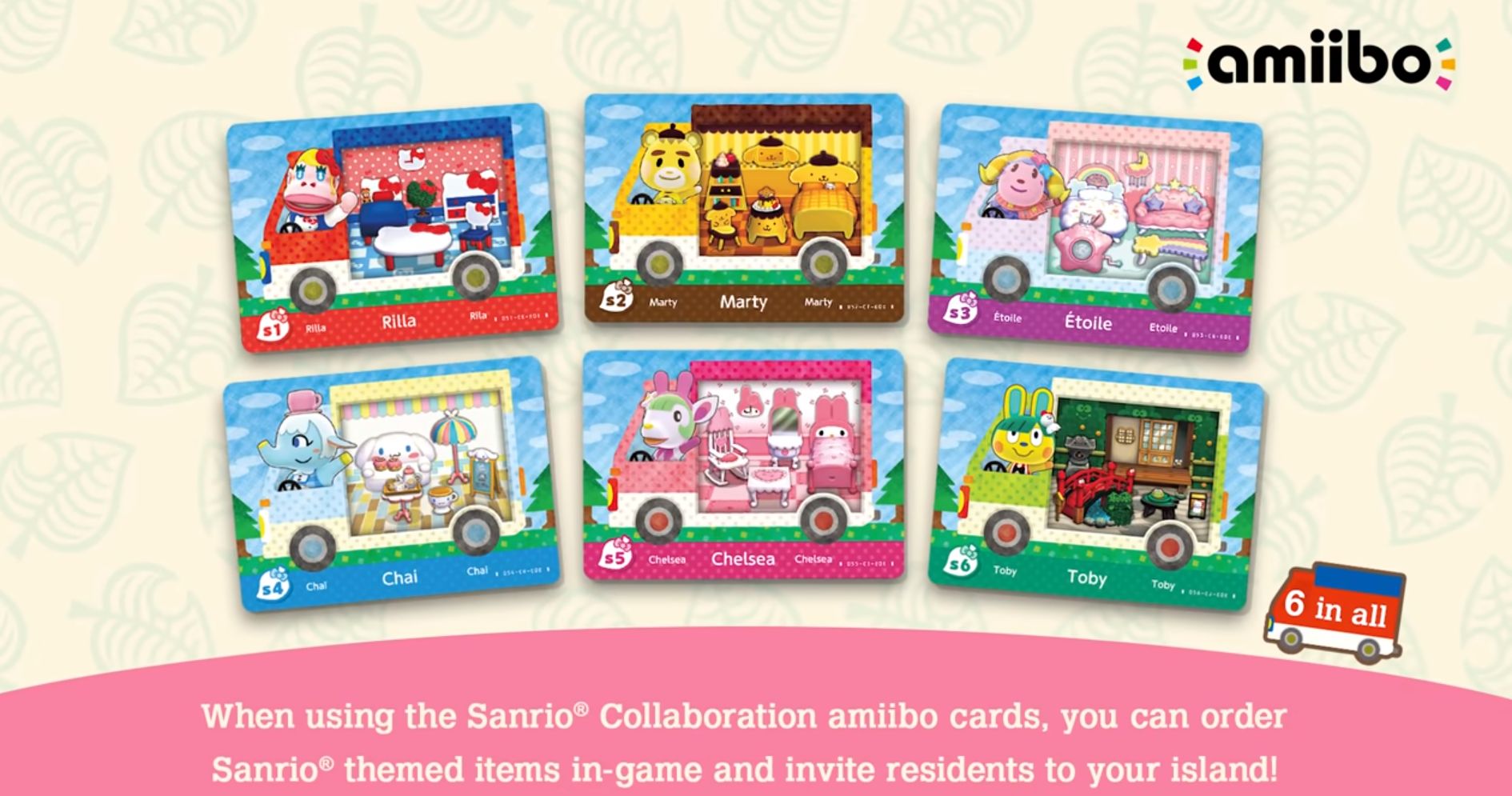 Animal Crossing Sanrio Amiibo Cards  How to invite Sanrio villagers and get Sanrio items in New Horizons explained - 30