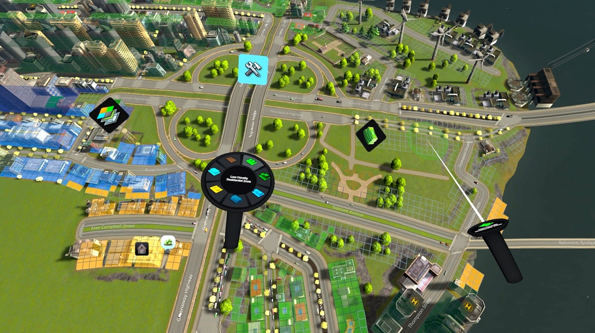 Vr город. Cities Skylines VR. Cities Skylines mobile. VR City игра.