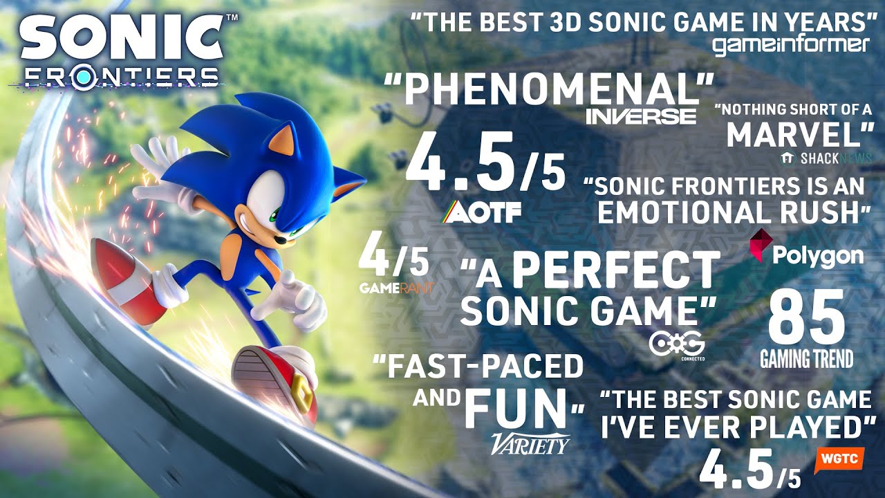 Image for Oficiální ohlédnutí za oceněními Sonic Frontiers