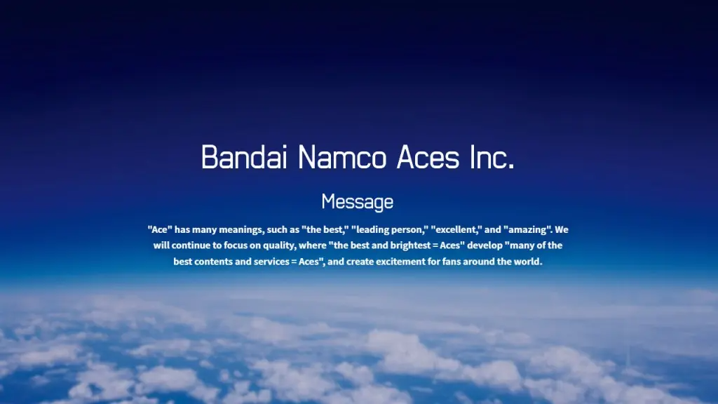 Imagen para Bandai Namco e ILCA se unen para formar el nuevo estudio Bandai Namco Aces