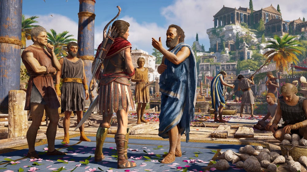 Obrazki dla Tryb edukacyjny w Assassin's Creed Odyssey już 10 września - za darmo dla posiadaczy gry