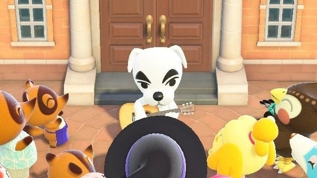 Obrazki dla Animal Crossing - K.K. Slider, koncerty, jak słuchać piosenek w New Horizons