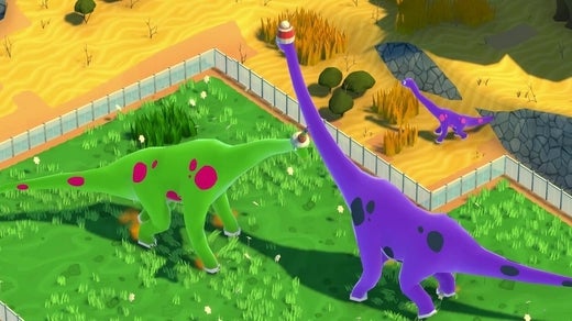 Image for Adorable dinosaur park management sim Parkasaurus is out now on Steam Early Access