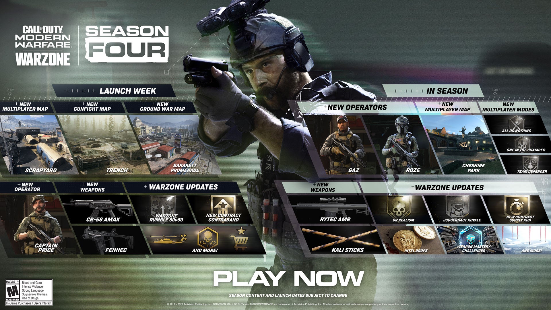 Cod Season 4 Maps Call Of Duty: Modern Warfare Season 4 Adds New Maps, Operators And A Ride  Of The Valkyries Vehicle Horn | Eurogamer.net