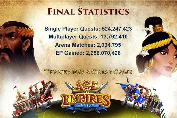 Image for Age of Empires Online waves goodbye after servers shut down