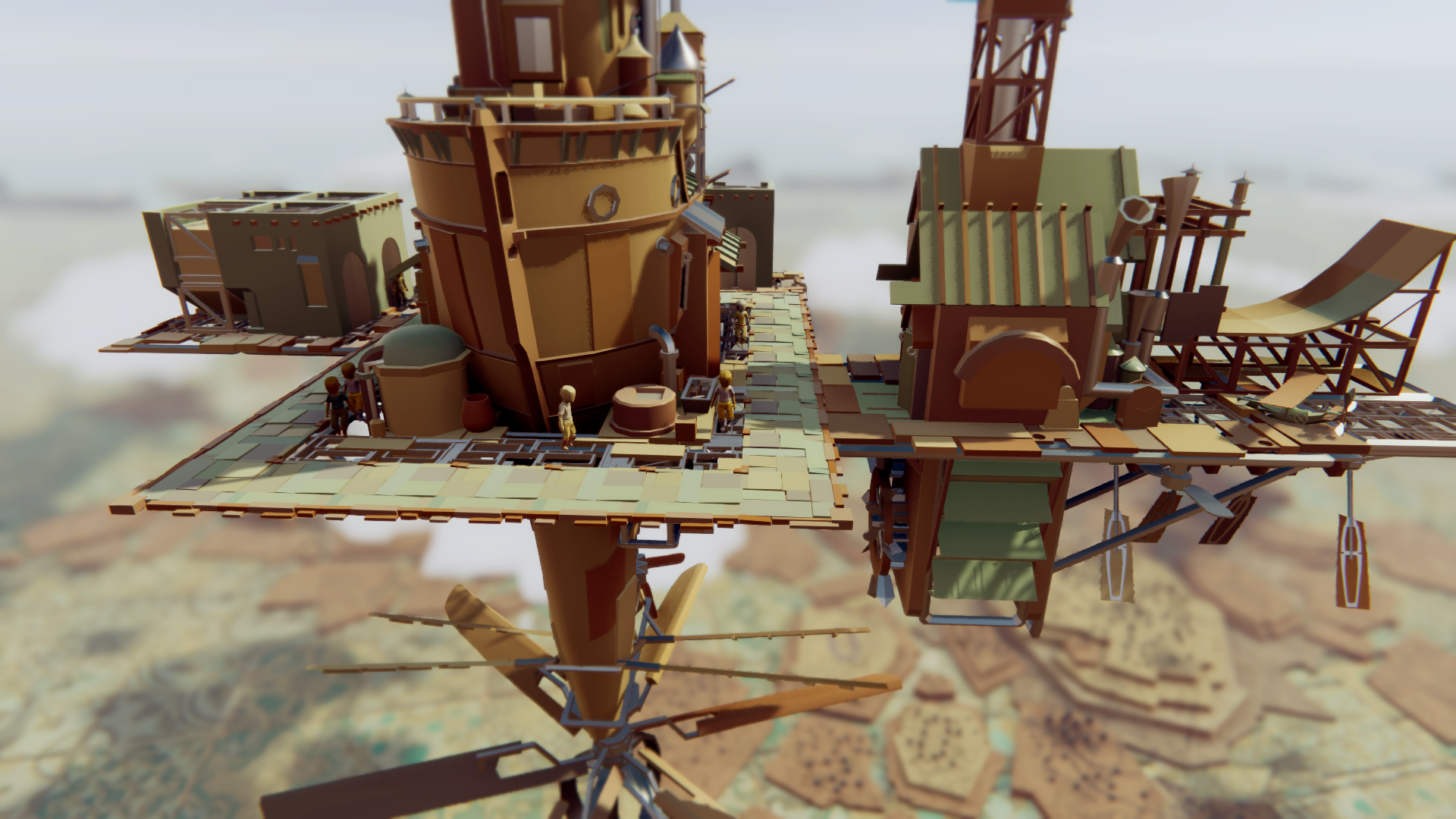 Airborne Kingdom review   sunny skybound city building that needs a touch more gravity - 97